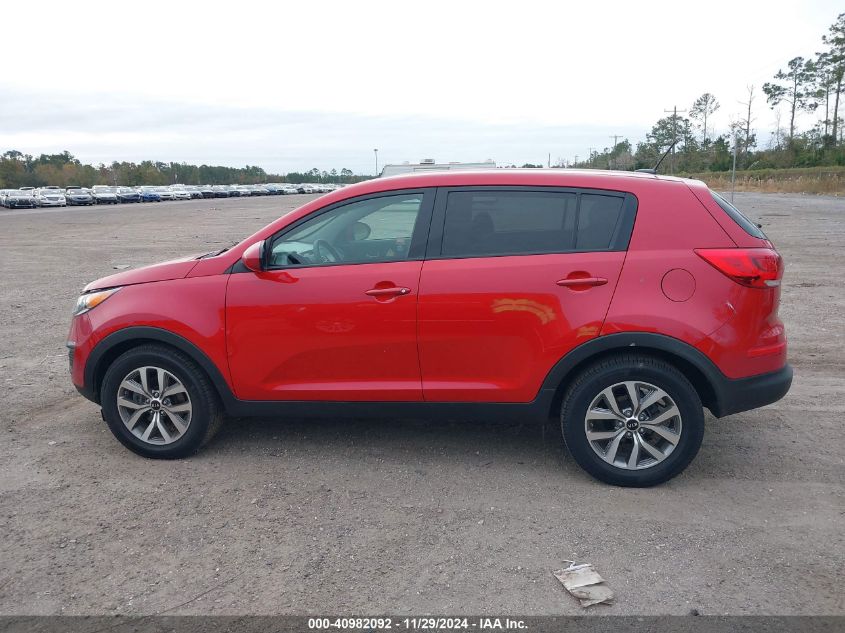 2015 Kia Sportage Lx VIN: KNDPB3AC9F7735739 Lot: 40982092