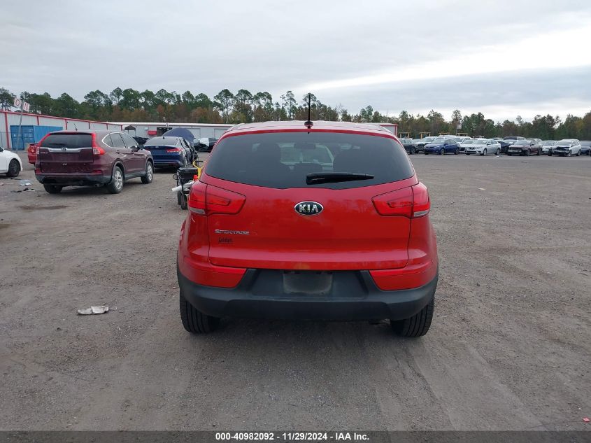 2015 Kia Sportage Lx VIN: KNDPB3AC9F7735739 Lot: 40982092