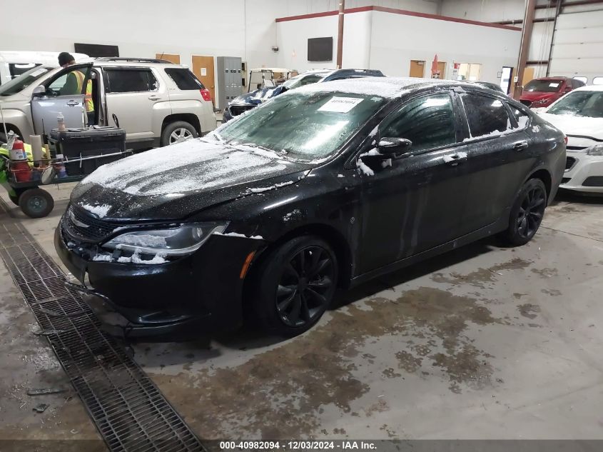 VIN 1C3CCCDG1GN118332 2016 CHRYSLER 200 no.2