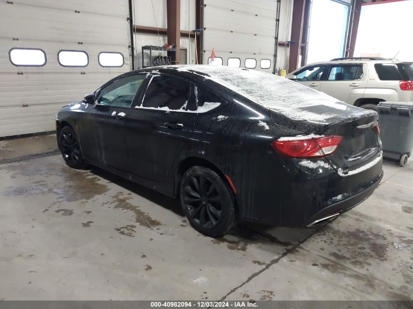 VIN 1C3CCCDG1GN118332 2016 CHRYSLER 200 no.3