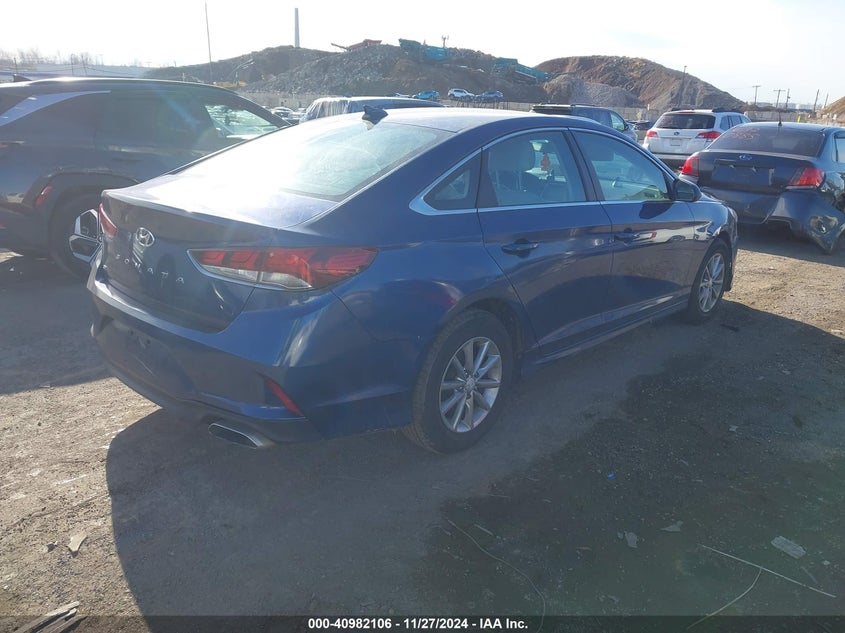 VIN 5NPE24AF9KH780984 2019 HYUNDAI SONATA SE