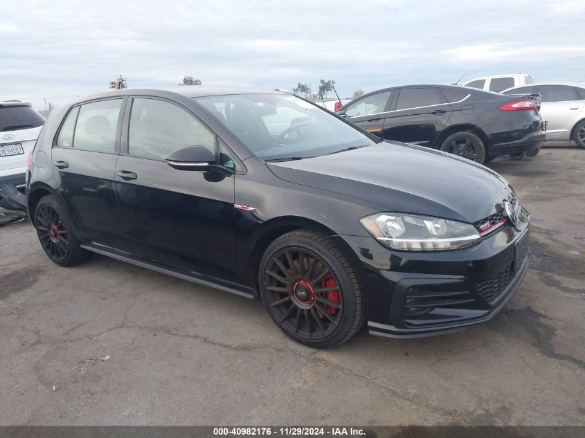 VIN 3VW6T7AU5KM035805 2019 Volkswagen Golf Gti, 2.0... no.1