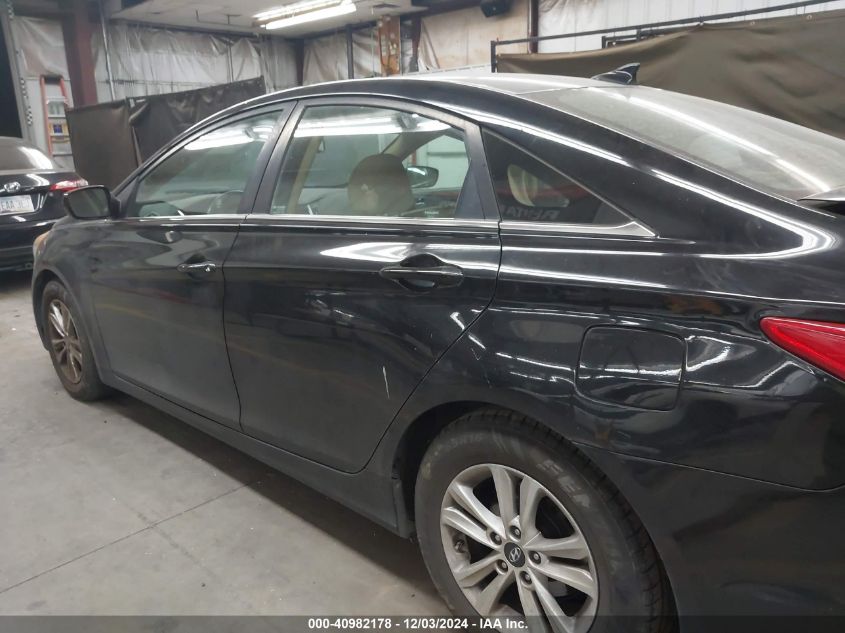 2013 Hyundai Sonata Gls VIN: 5NPEB4AC6DH724526 Lot: 40982178