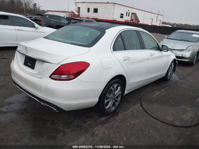 VIN WDDWF4KB1GR145641 2016 Mercedes-Benz C 300, 4Ma... no.4