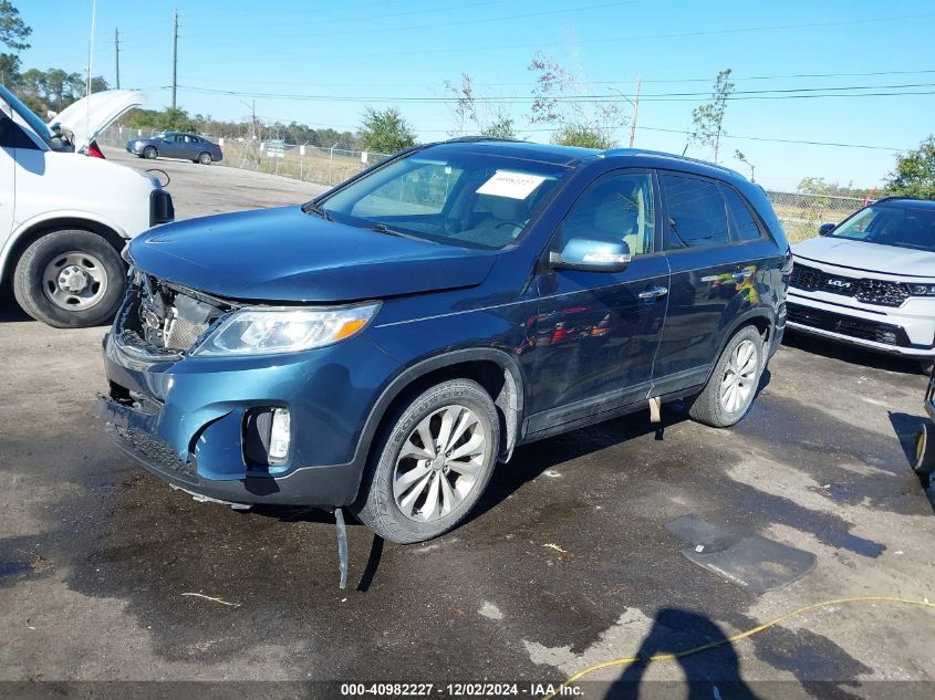 2015 Kia Sorento Ex V6 VIN: 5XYKU4A75FG587492 Lot: 40982227