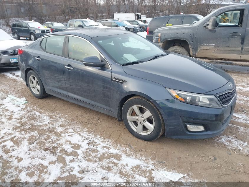 VIN KNAGM4A78F5534684 2015 KIA Optima, LX no.1