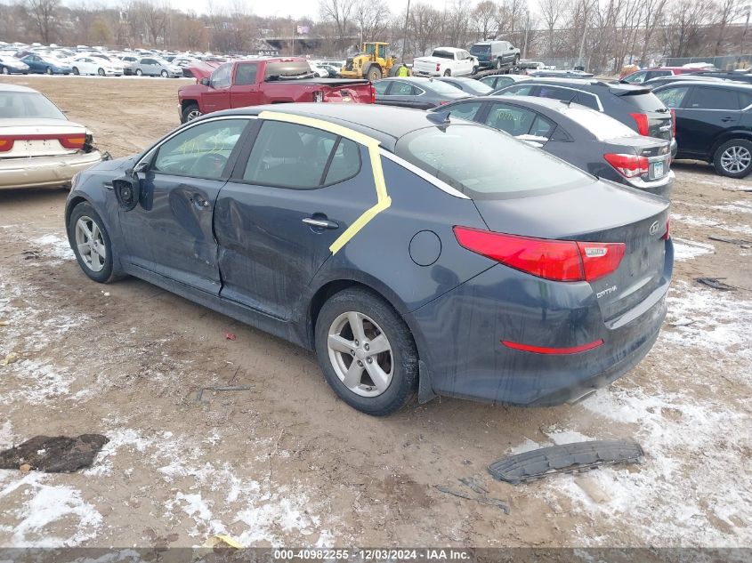 VIN KNAGM4A78F5534684 2015 KIA Optima, LX no.3