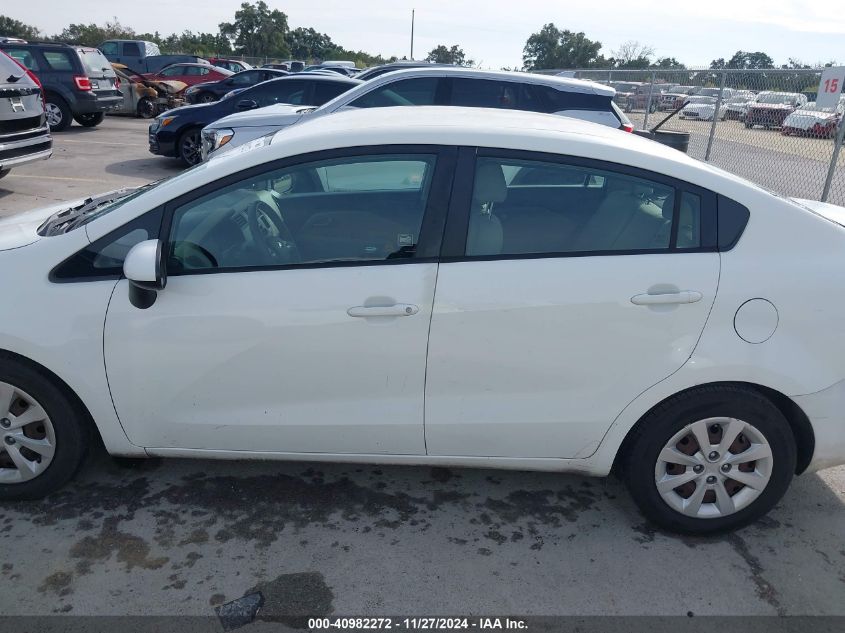 2015 Kia Rio Lx VIN: KNADM4A30F6444083 Lot: 40982272