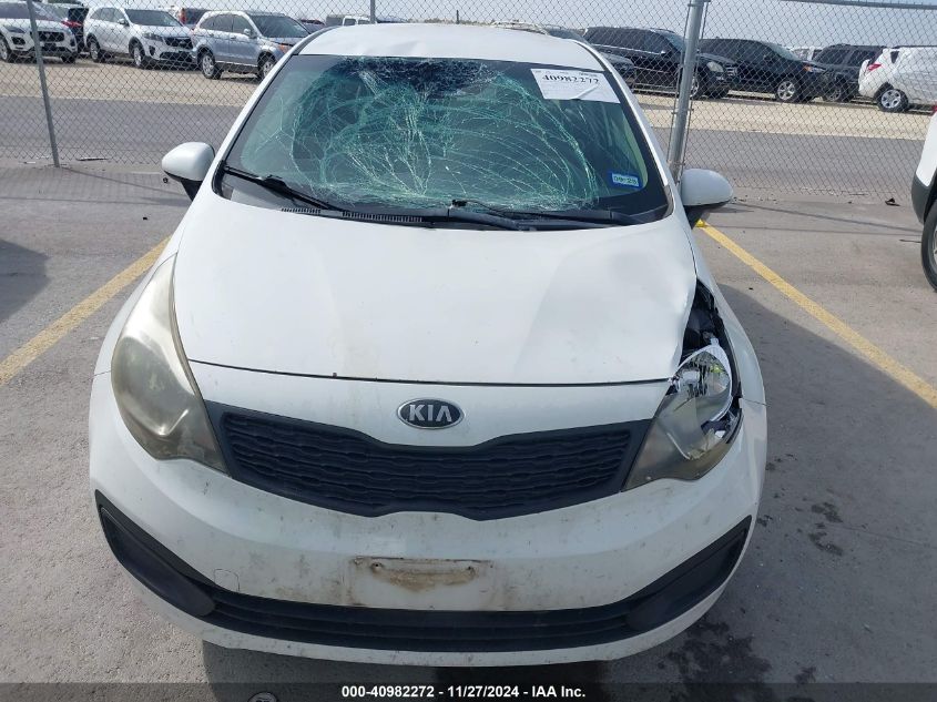 2015 Kia Rio Lx VIN: KNADM4A30F6444083 Lot: 40982272