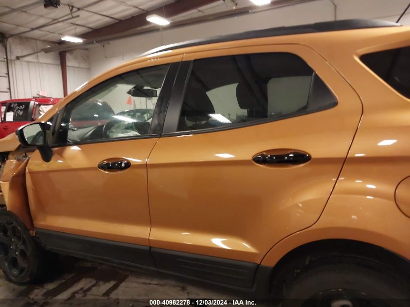 2021 Ford Ecosport Ses VIN: MAJ6S3JL1MC438325 Lot: 40982278