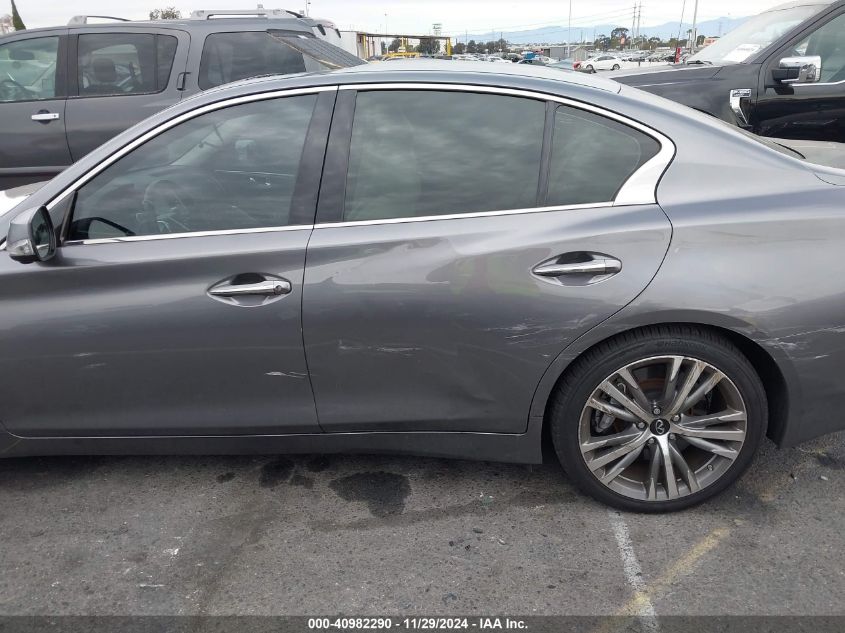 VIN JN1EV7AP1LM204351 2020 Infiniti Q50, Sport no.14