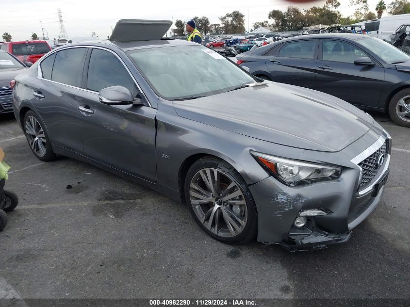 VIN JN1EV7AP1LM204351 2020 Infiniti Q50, Sport no.1