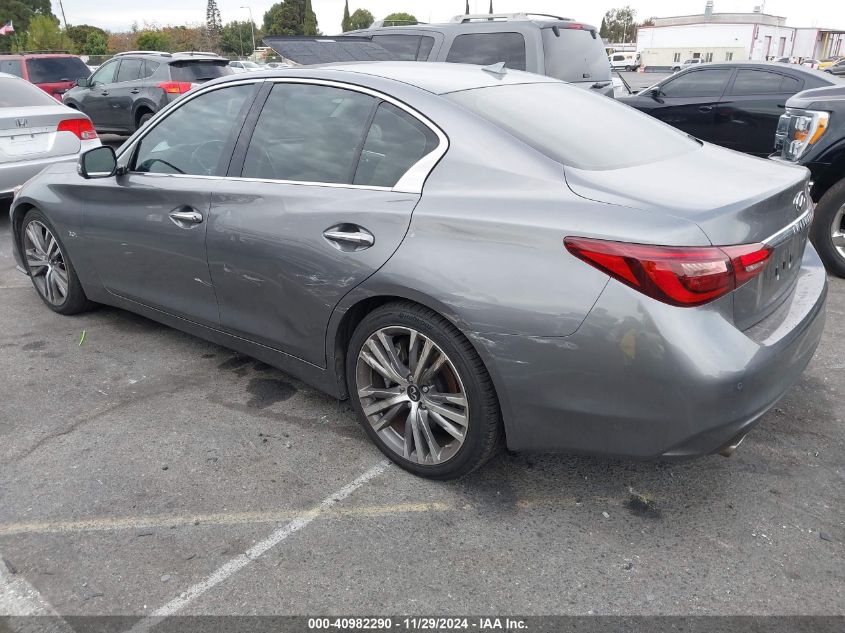 VIN JN1EV7AP1LM204351 2020 Infiniti Q50, Sport no.3