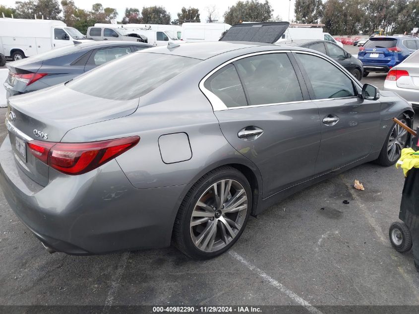 VIN JN1EV7AP1LM204351 2020 Infiniti Q50, Sport no.4