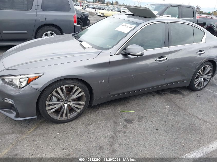 VIN JN1EV7AP1LM204351 2020 Infiniti Q50, Sport no.6