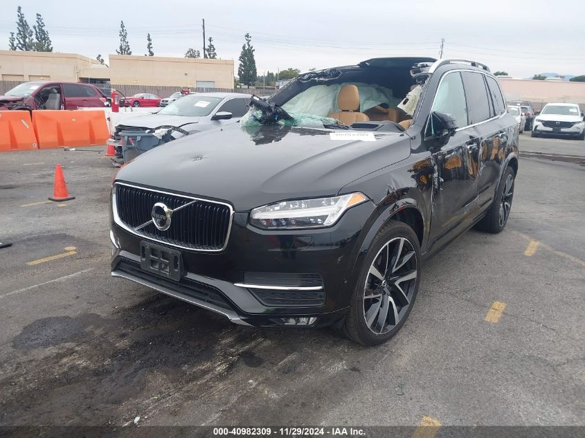 VIN YV4A22PK1K1479394 2019 Volvo XC90, T6 Momentum no.2