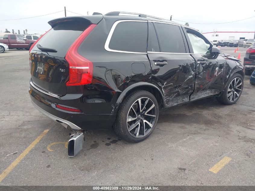 VIN YV4A22PK1K1479394 2019 Volvo XC90, T6 Momentum no.4