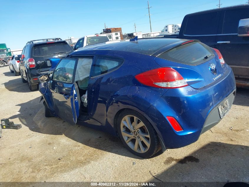 2016 Hyundai Veloster VIN: KMHTC6ADXGU289248 Lot: 40982312