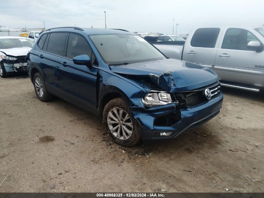 VIN 3VV1B7AX4JM035319 2018 Volkswagen Tiguan, 2.0T S no.1