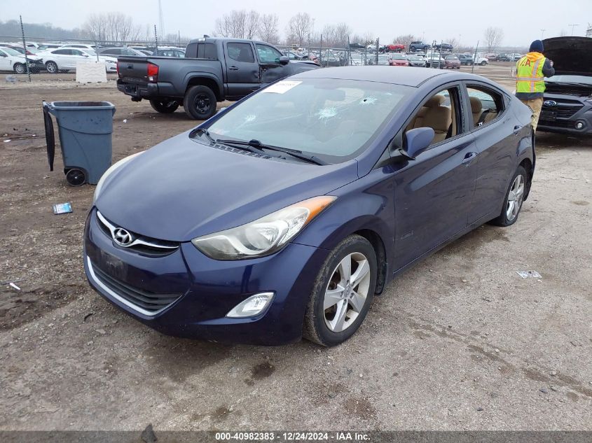 VIN 5NPDH4AE6DH280916 2013 Hyundai Elantra, Gls/Lim... no.2