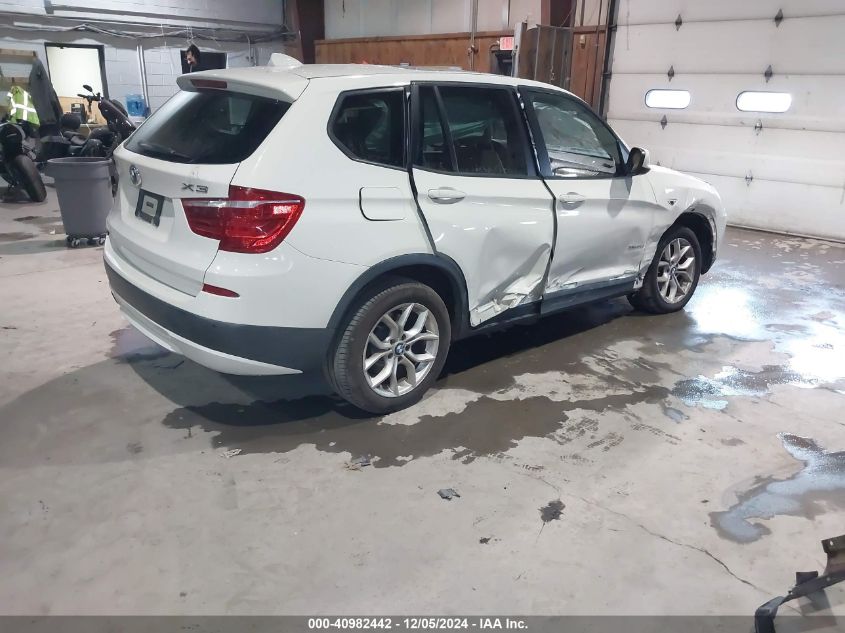 VIN 5UXWX7C5XDL978644 2013 BMW X3, Xdrive35I no.4