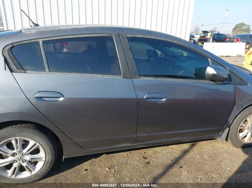 2010 Honda Insight Ex VIN: JHMZE2H77AS021566 Lot: 40982507