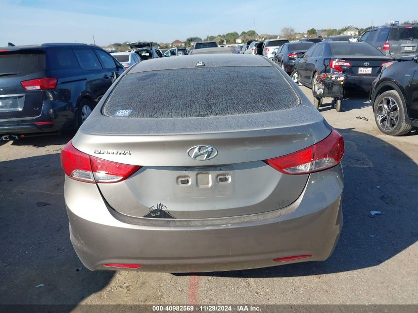 2013 Hyundai Elantra Gls VIN: 5NPDH4AE9DH416083 Lot: 40982569