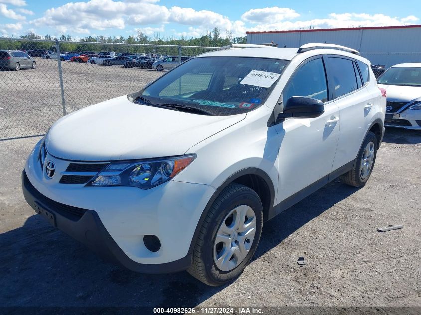 VIN 2T3BFREV9FW279145 2015 Toyota RAV4, LE no.2