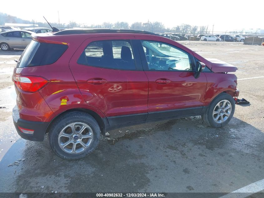 2018 Ford Ecosport Se VIN: MAJ3P1TE1JC228259 Lot: 40982632