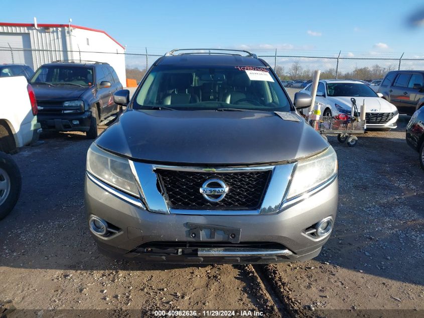 2015 Nissan Pathfinder Sl VIN: 5N1AR2MM5FC623300 Lot: 40982636