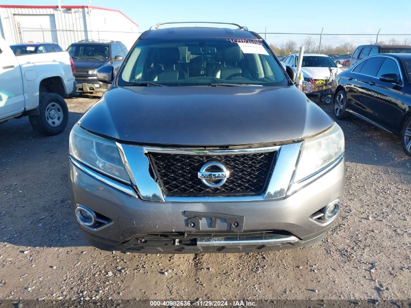 2015 Nissan Pathfinder Sl VIN: 5N1AR2MM5FC623300 Lot: 40982636