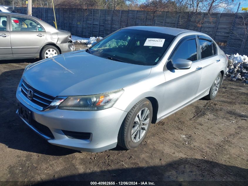 VIN 1HGCR2F30DA124786 2013 Honda Accord, LX no.2