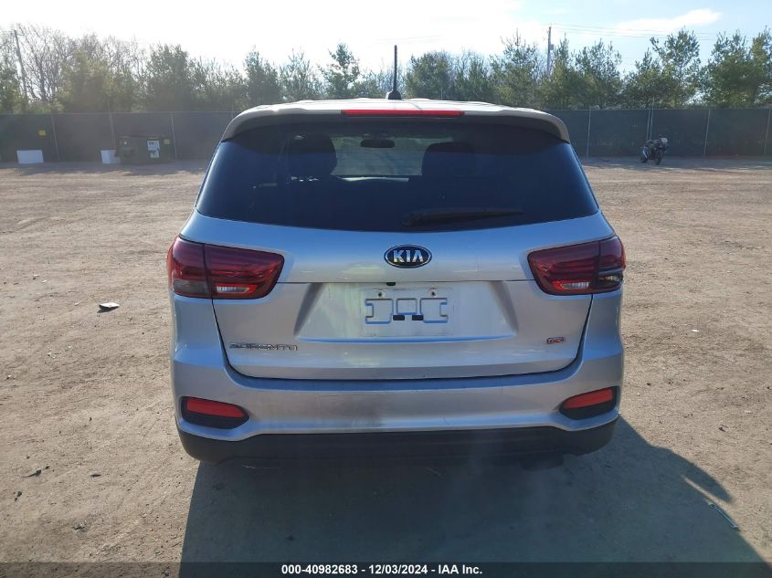 2020 Kia Sorento 2.4L L VIN: 5XYPG4A31LG638850 Lot: 40982683