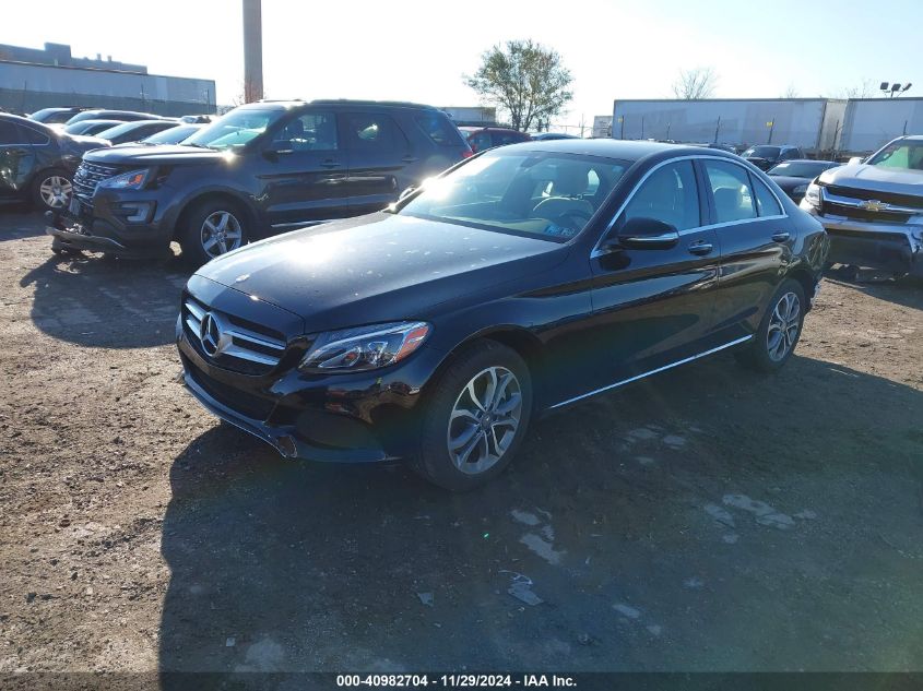 VIN 55SWF4KB3FU064220 2015 Mercedes-Benz C 300, 4Ma... no.2