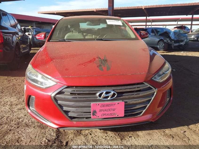 2017 Hyundai Elantra Limited VIN: 5NPD84LF5HH041983 Lot: 40982706