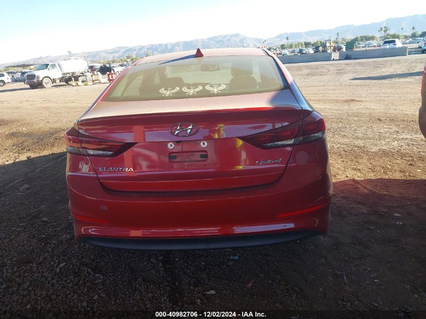 2017 Hyundai Elantra Limited VIN: 5NPD84LF5HH041983 Lot: 40982706