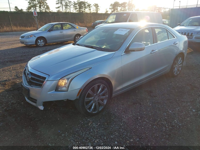 2013 CADILLAC ATS VIN: 1G6AH5S37D0126611