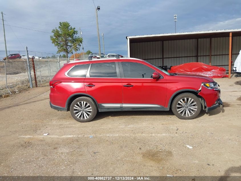 2019 Mitsubishi Outlander Sel VIN: JA4AD3A30KZ027078 Lot: 40982737