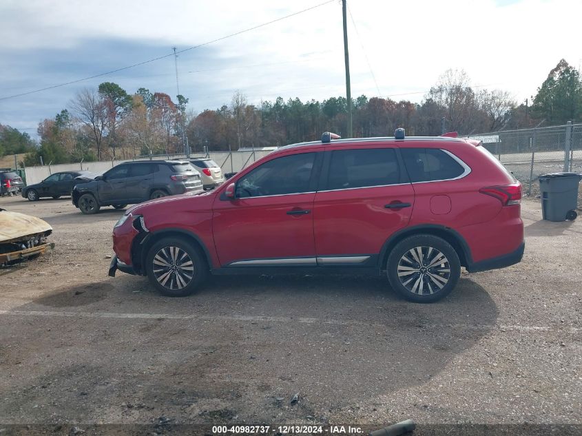 2019 Mitsubishi Outlander Sel VIN: JA4AD3A30KZ027078 Lot: 40982737