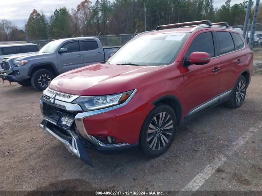 2019 Mitsubishi Outlander Sel VIN: JA4AD3A30KZ027078 Lot: 40982737