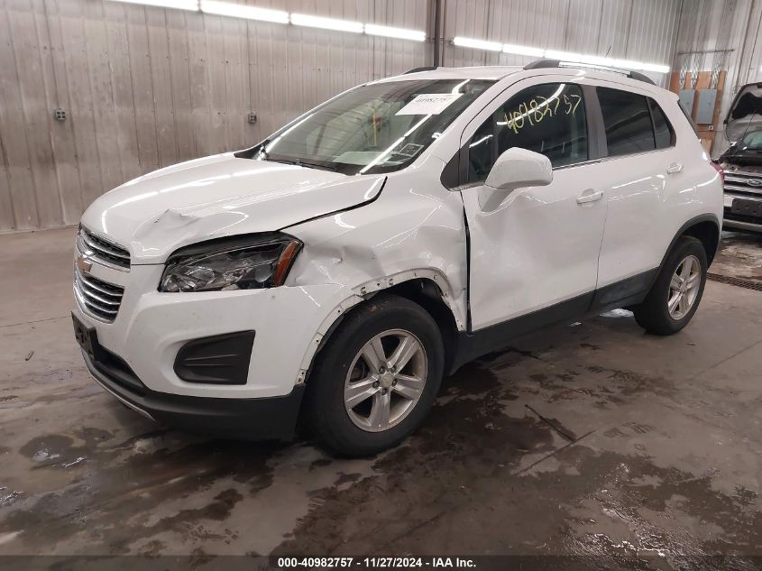 VIN 3GNCJPSB5GL184969 2016 CHEVROLET TRAX no.2