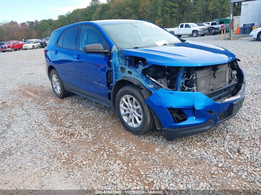 VIN 3GNAXHEV9KS575039 2019 Chevrolet Equinox, LS no.1