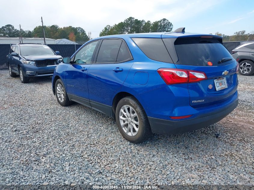 2019 CHEVROLET EQUINOX LS - 3GNAXHEV9KS575039