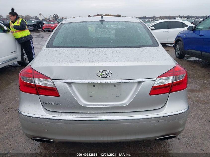 2012 Hyundai Genesis 3.8 VIN: KMHGC4DD5CU175119 Lot: 40982855