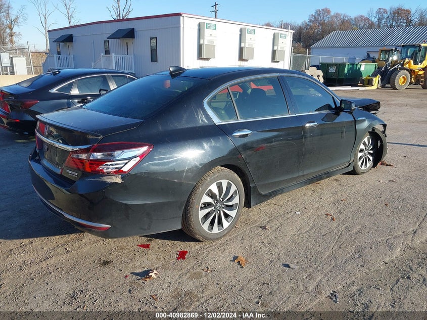 2017 HONDA ACCORD HYBRID VIN: JHMCR6F77HC011029
