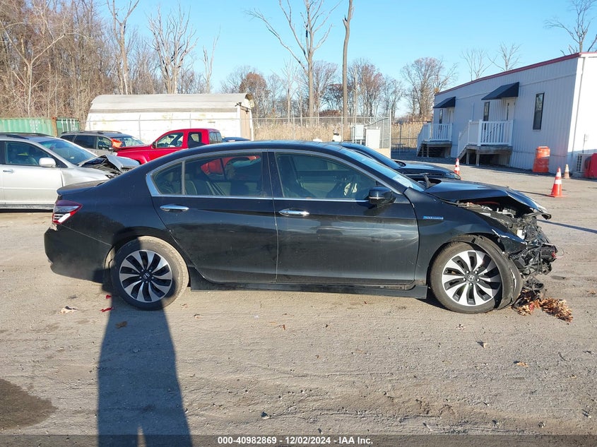 2017 HONDA ACCORD HYBRID VIN: JHMCR6F77HC011029