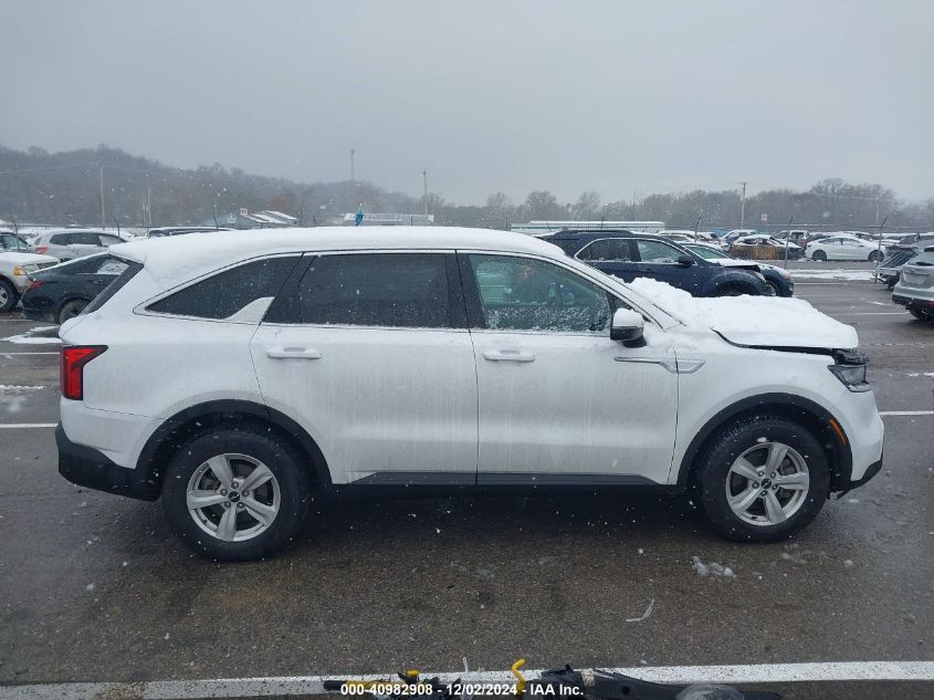 2022 Kia Sorento Lx VIN: 5XYRG4LC6NG132617 Lot: 40982908