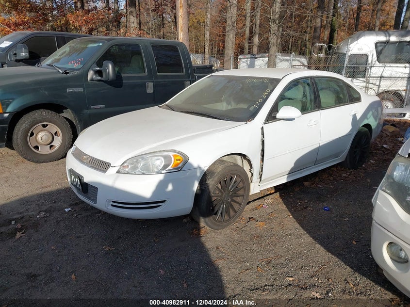 2014 CHEVROLET IMPALA LIMITED VIN: 2G1WA5E34E1170390