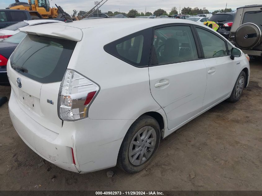 VIN JTDZN3EU1E3297193 2014 Toyota Prius, V Two no.4