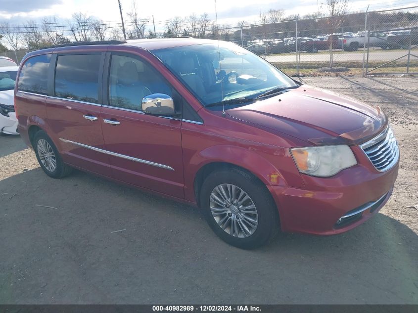 VIN 2C4RC1CG6DR531390 2013 CHRYSLER TOWN & COUNTRY no.1